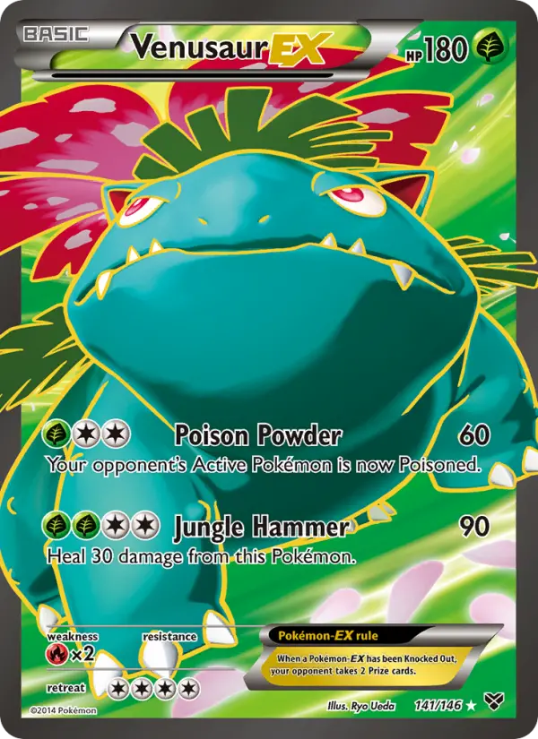 Venusaur EX #141 — XY