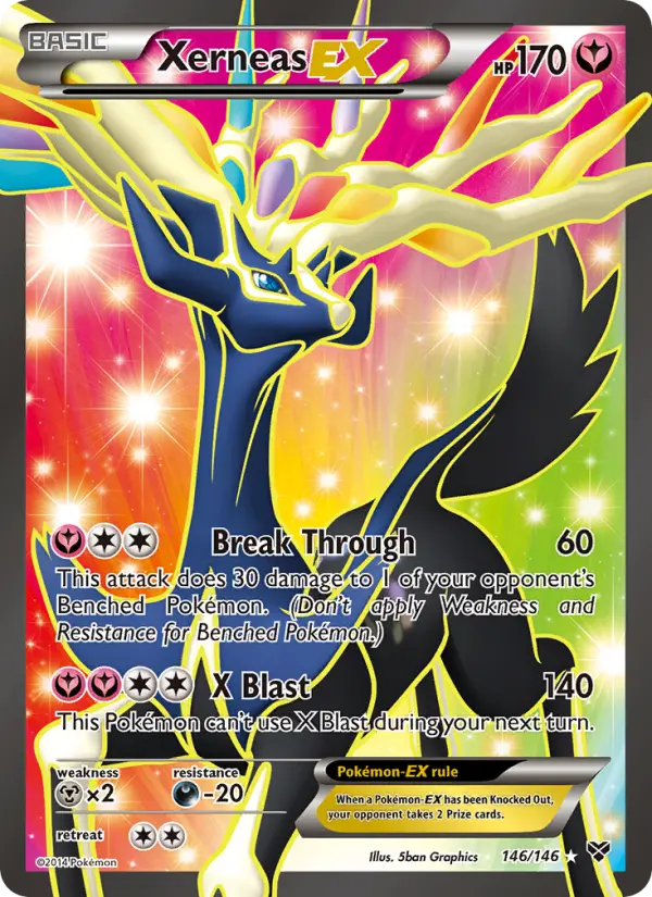 Xerneas EX #146 — XY