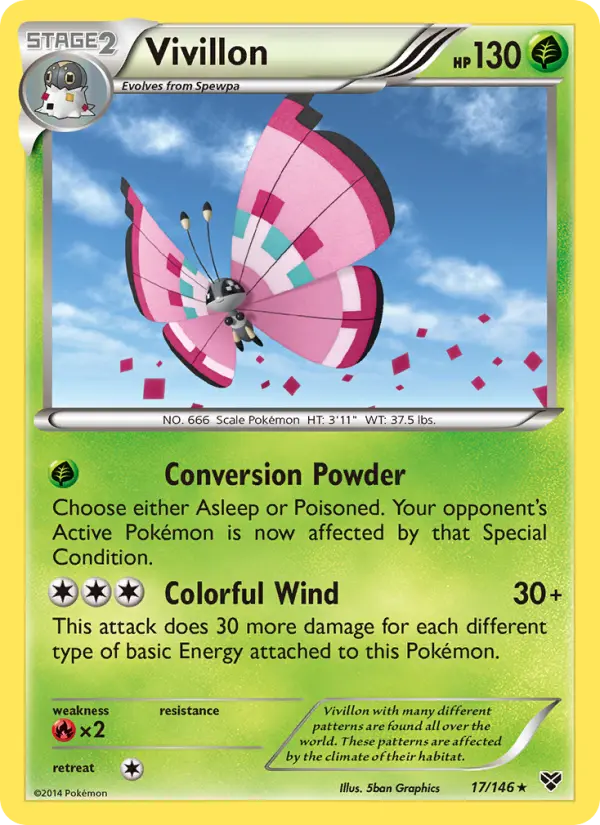Vivillon #17 — XY