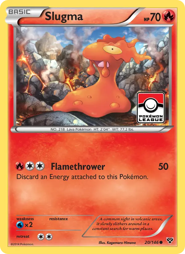 Slugma #20 — XY