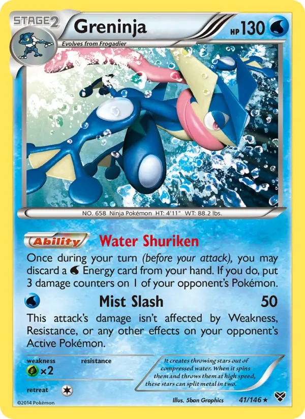 Greninja #41 — XY