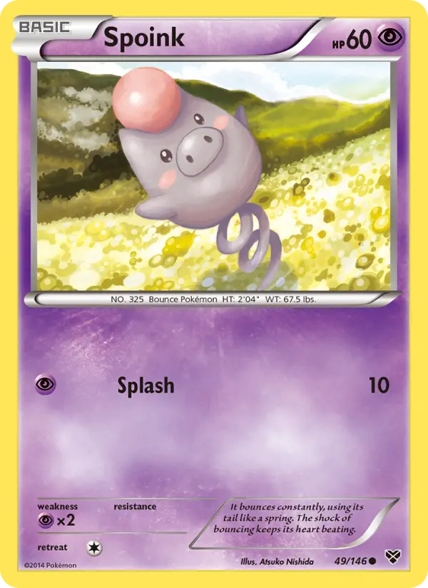 Spoink #49 — XY