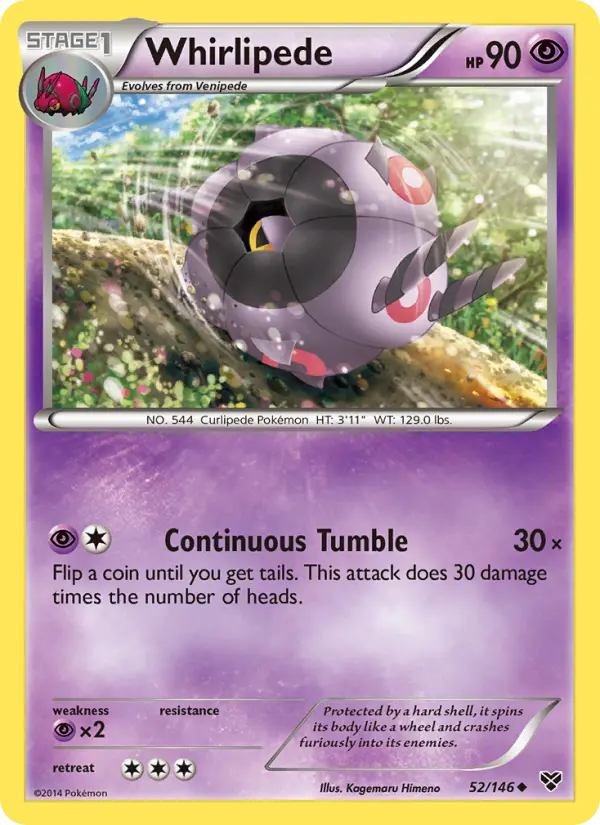 Whirlipede #52 — XY