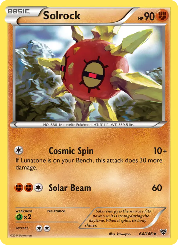 Solrock #64 — XY