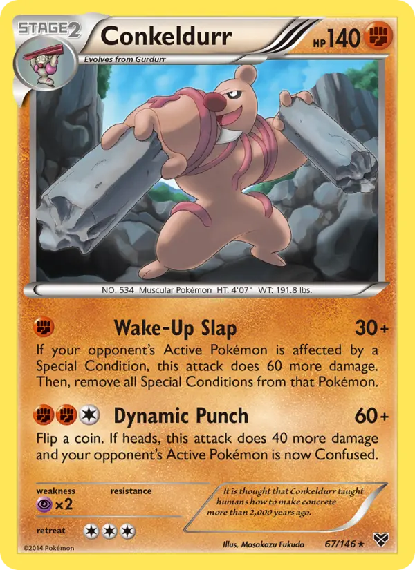 Conkeldurr #67 — XY