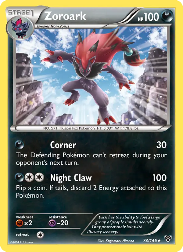 Zoroark #73 — XY