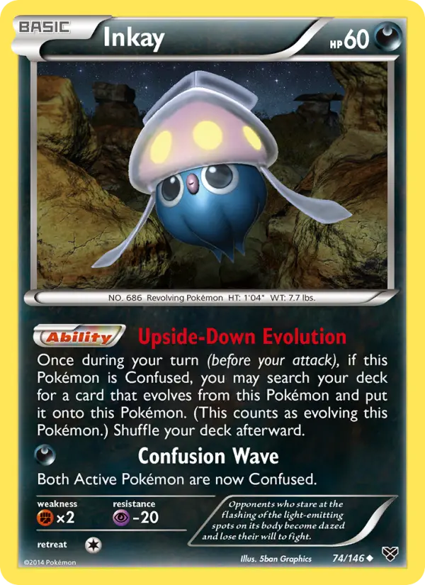 Inkay #74 — XY