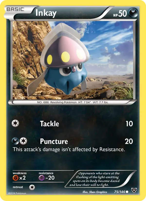 Inkay #75 — XY