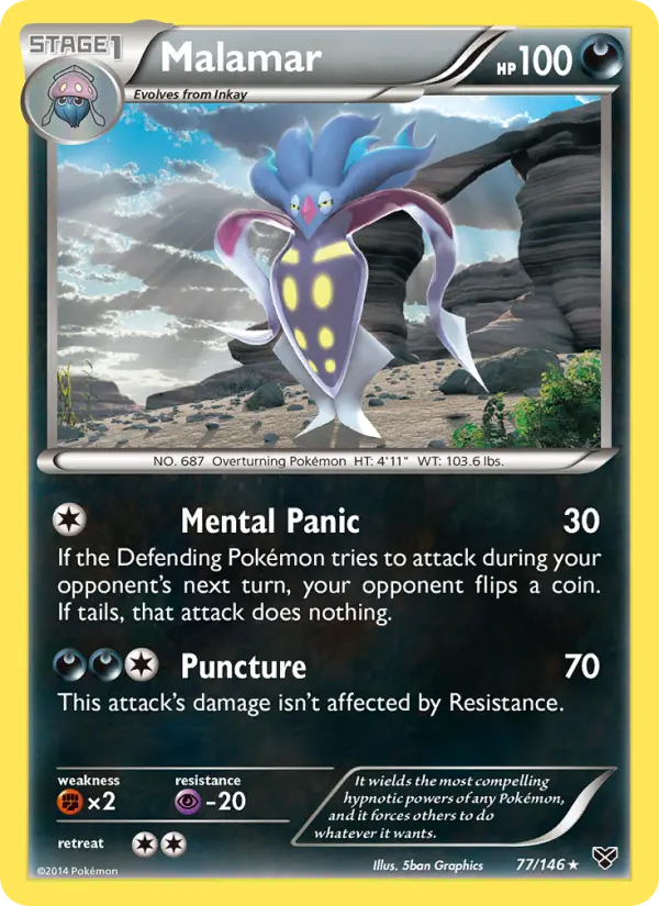 Malamar #77 — XY