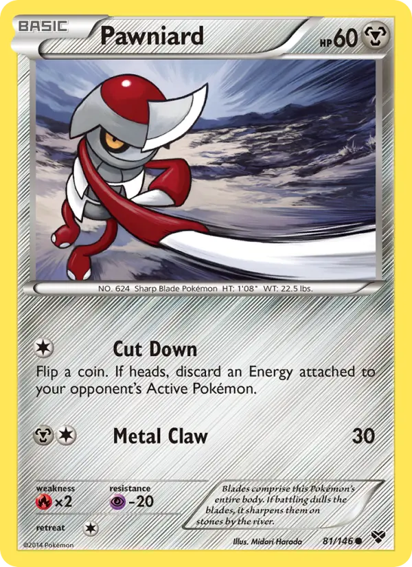 Pawniard #81 — XY