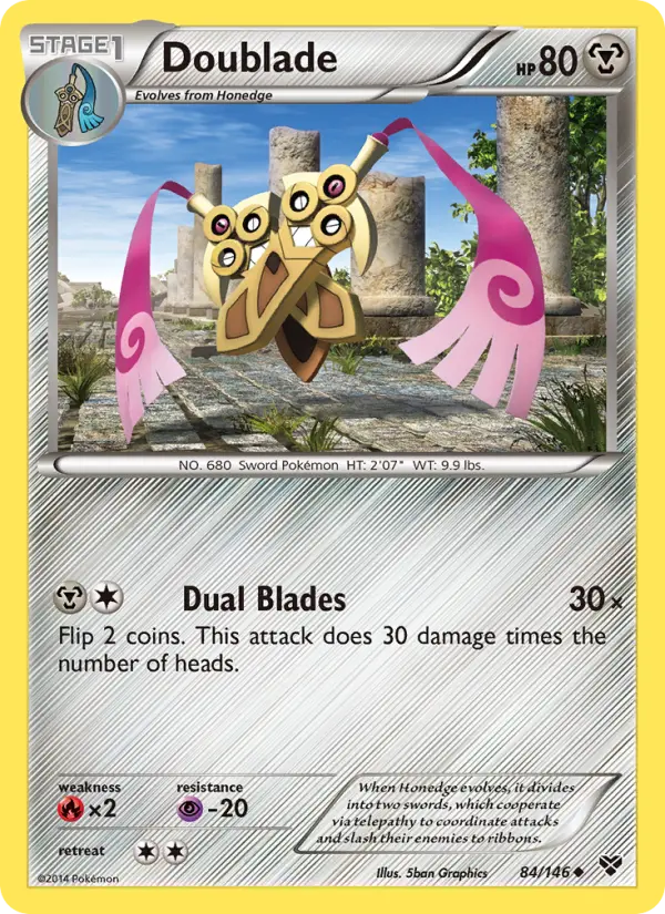 Doublade #84 — XY