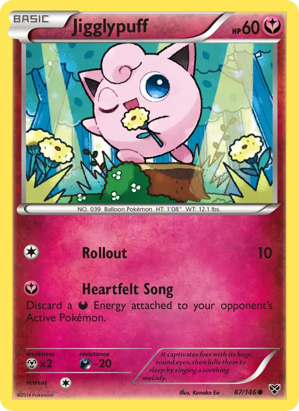 Jigglypuff #87 — XY