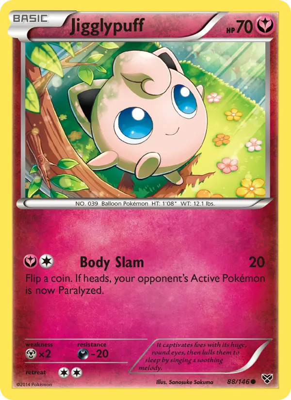 Jigglypuff #88 — XY