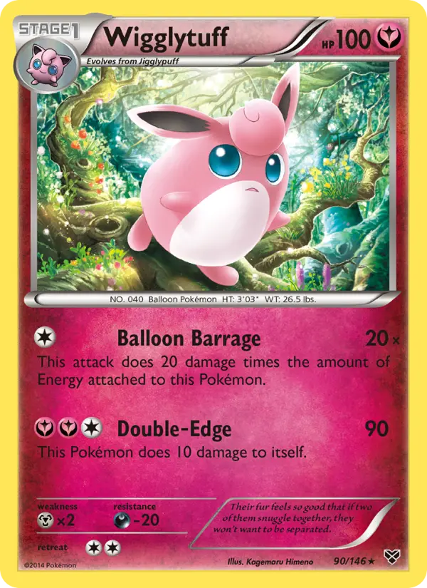 Wigglytuff #90 — XY