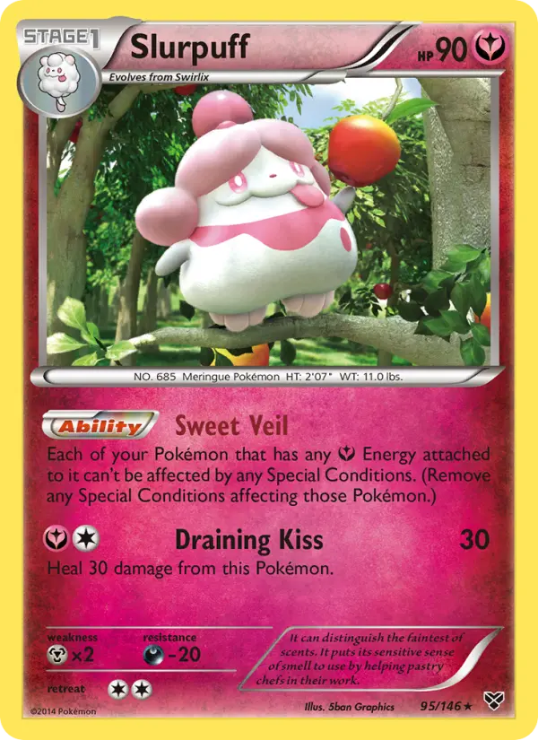 Slurpuff #95 — XY
