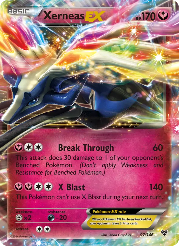 Xerneas EX #97 — XY