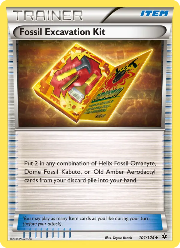 Fossil Excavation Kit #101 — Fates Collide