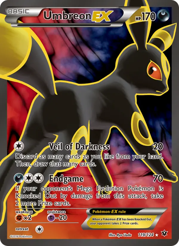 Umbreon EX #119 — Fates Collide
