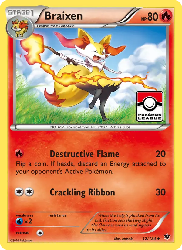 Braixen #12 — Fates Collide