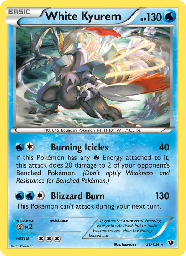 White Kyurem #21 — Fates Collide