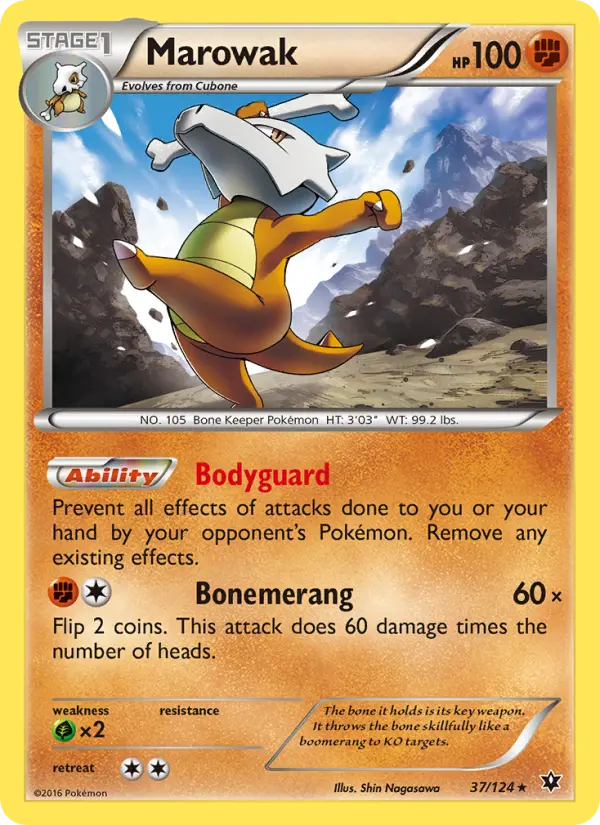 Marowak #37 — Fates Collide
