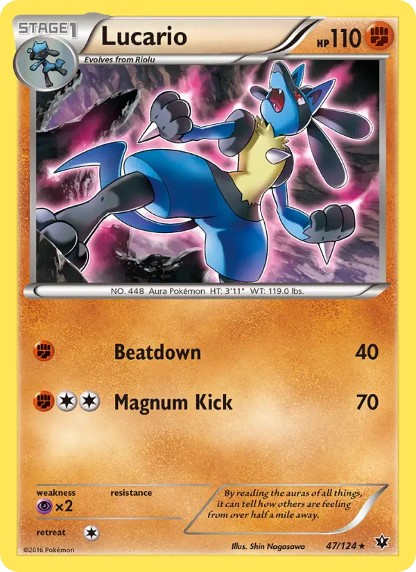 Lucario #47 — Fates Collide