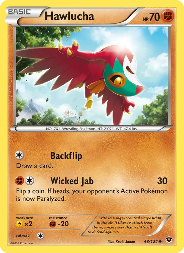 Hawlucha #48 — Fates Collide