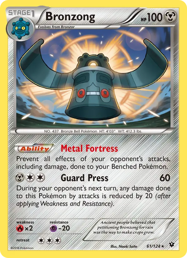 Bronzong #61 — Fates Collide