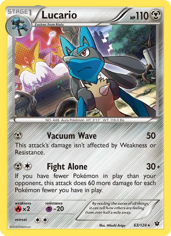 Lucario #63 — Fates Collide