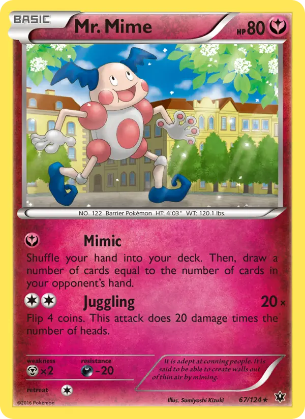 Mr. Mime #67 — Fates Collide