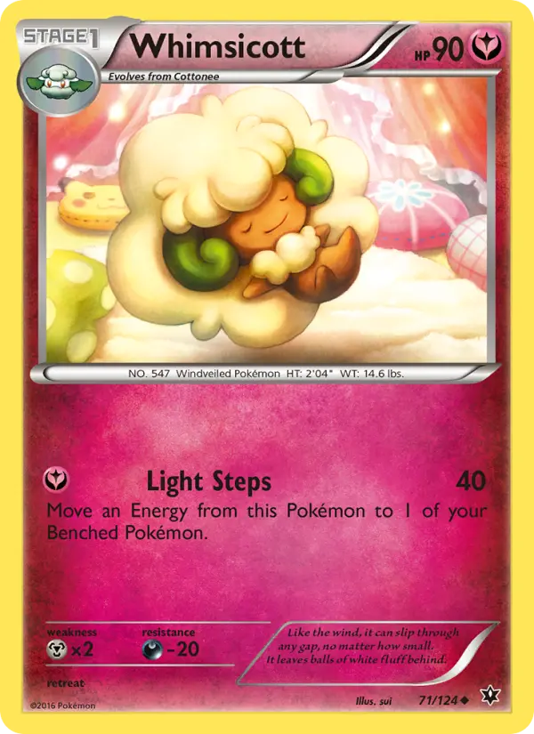 Whimsicott #71 — Fates Collide