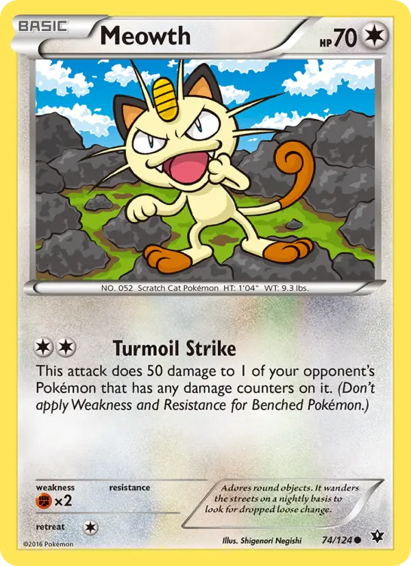 Meowth #74 — Fates Collide