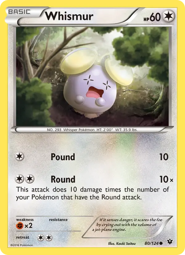 Whismur #80 — Fates Collide