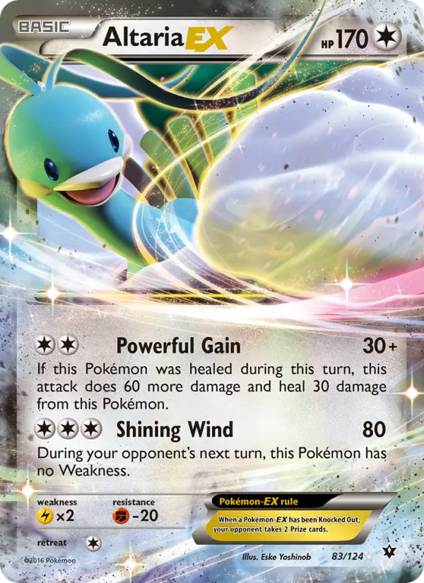 Altaria EX #83 — Fates Collide