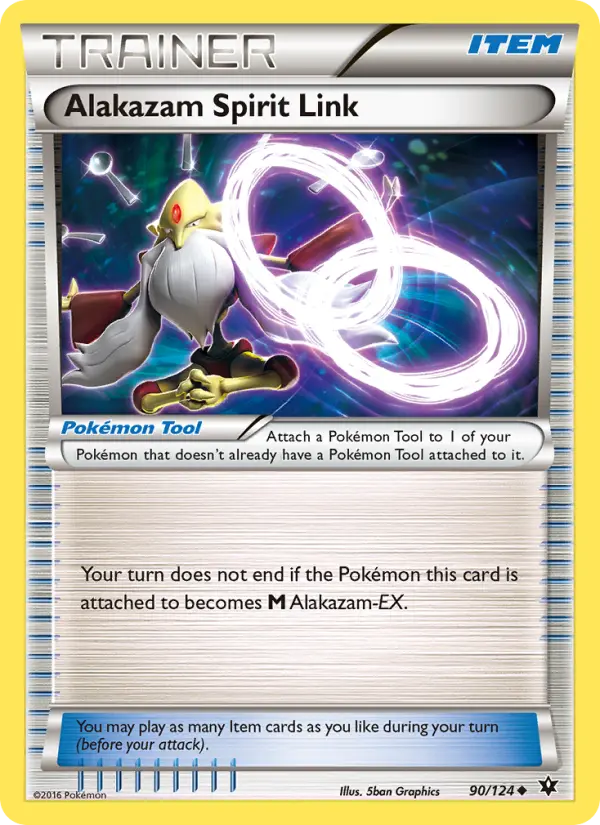 Alakazam Spirit Link #90 — Fates Collide