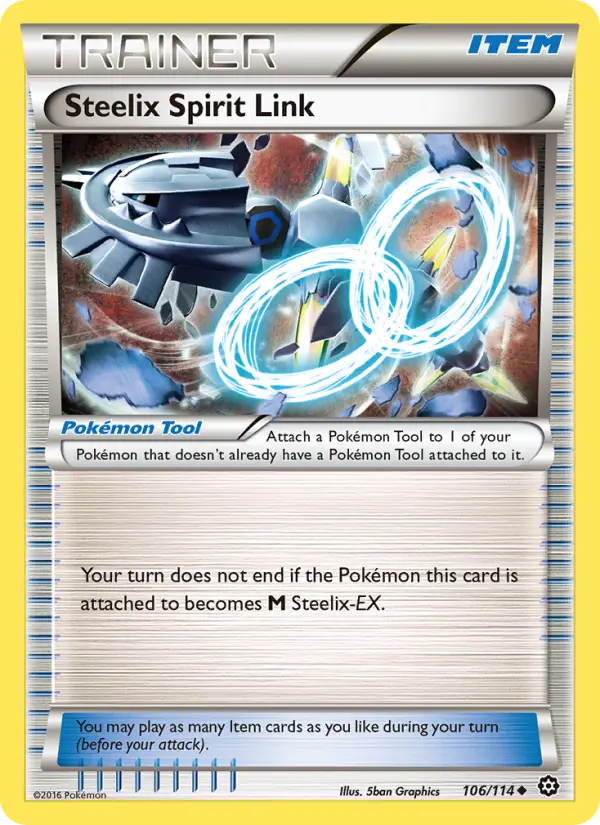 Steelix Spirit Link #106 — Steam Siege
