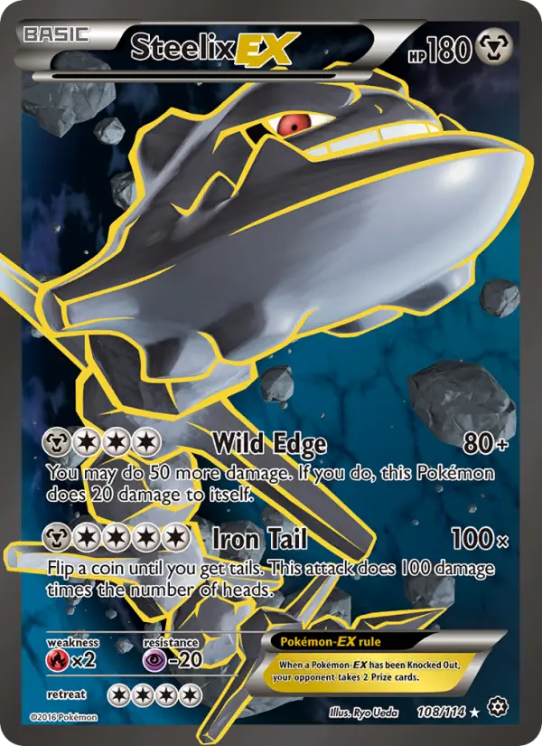 Steelix EX #108 — Steam Siege