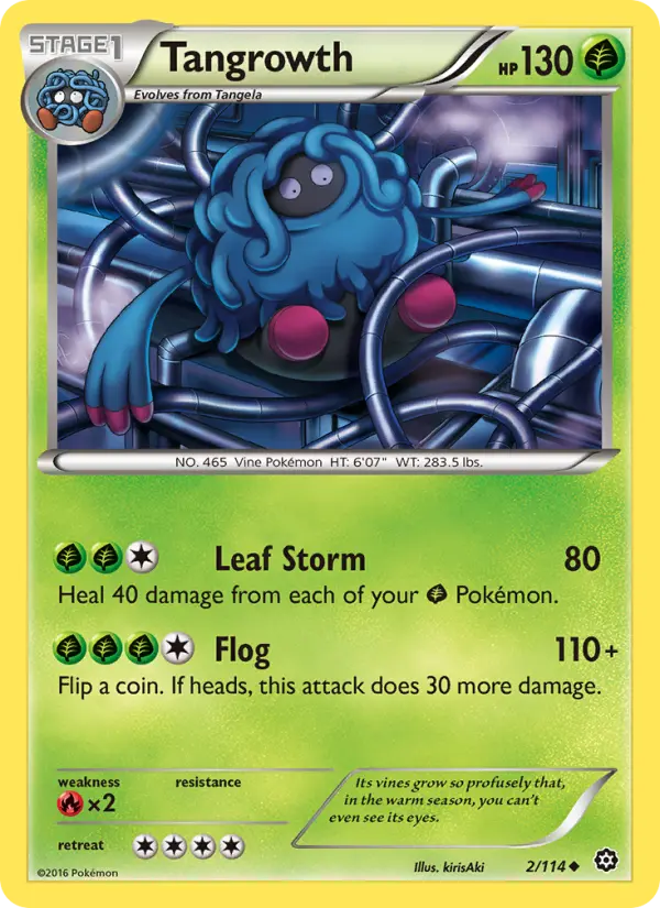 Tangrowth #2 — Steam Siege