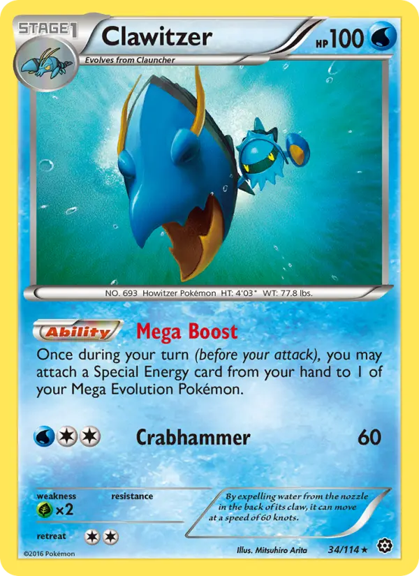 Clawitzer #34 — Steam Siege
