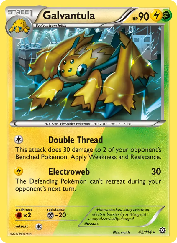 Galvantula #42 — Steam Siege
