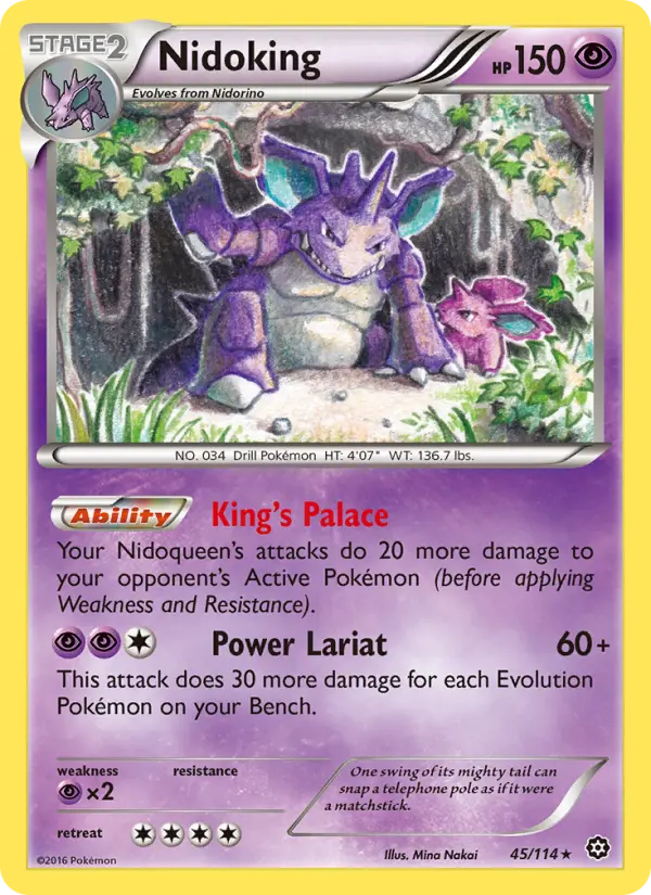 Nidoking #45 — Steam Siege