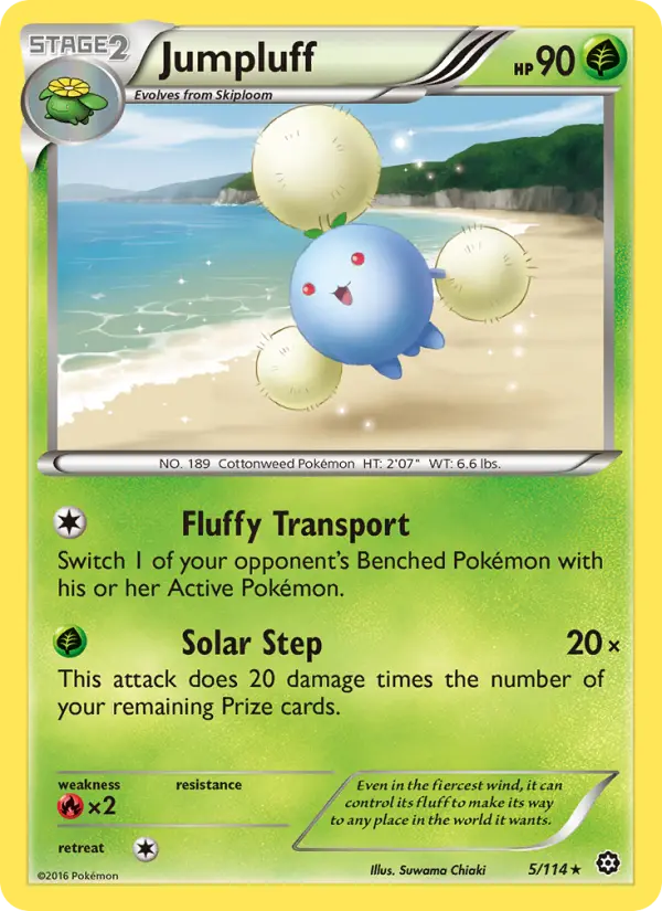 Jumpluff #5 — Steam Siege