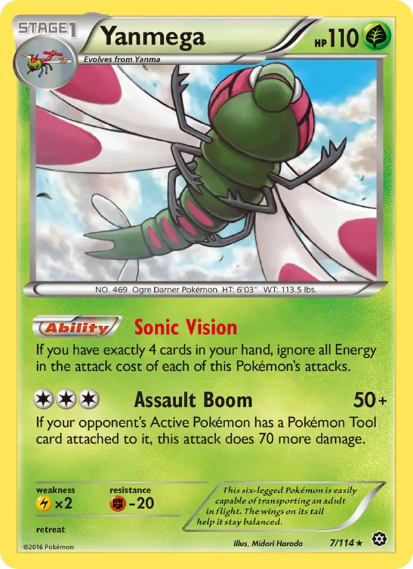 Yanmega #7 — Steam Siege