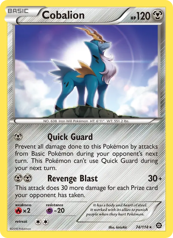 Cobalion #74 — Steam Siege
