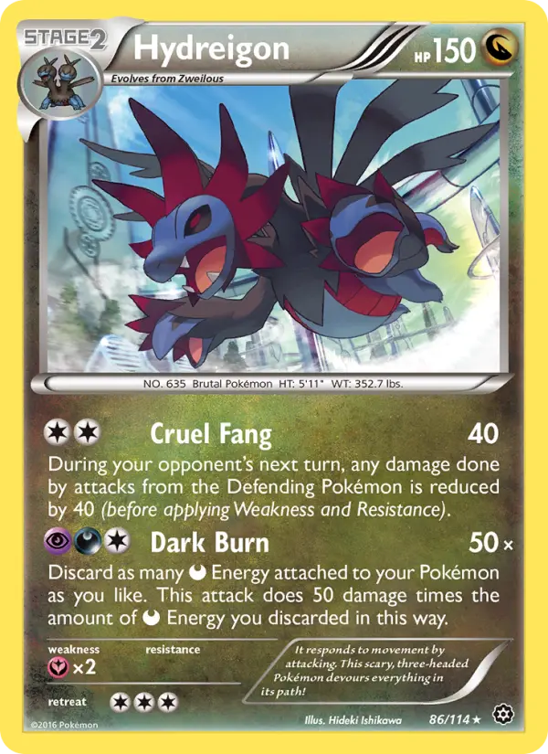 Hydreigon #86 — Steam Siege