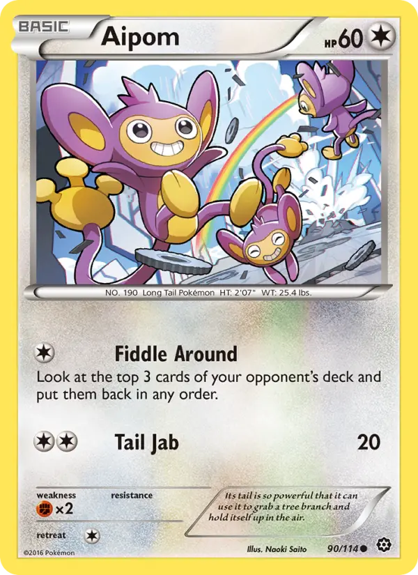 Aipom #90 — Steam Siege