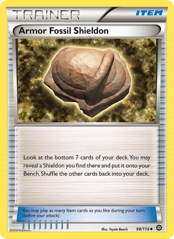 Armor Fossil Shieldon #98 — Steam Siege
