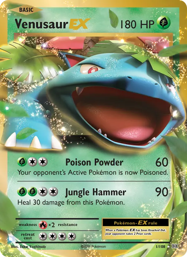 Venusaur EX #1 — Evolutions