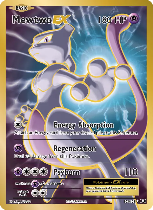 Mewtwo EX #103 — Evolutions