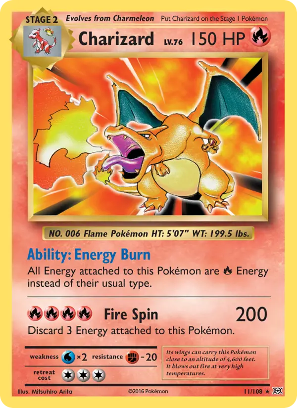 Charizard #11 — Evolutions